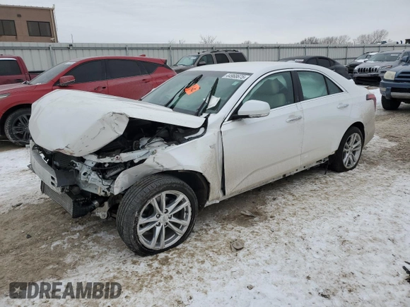 2020 Cadillac CT4 Luxury with VIN 1G6DE5RK9L0135408, listed as a Copart auction lot 44968675 with 19,706 mi miles and Salvage Title. Bid and sale history available at carsss.com. Image 1.