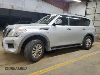 2017 Nissan Armada Platinum z VIN JN8AY2NC3H9504128, wystawiony jako Copart lot #67768334 z przebiegiem 193 802 mil mil oraz Szkoda całkowita • Salvage title. Historia ofert i sprzedaży dostępna na DreamBid. Obrazek 1.