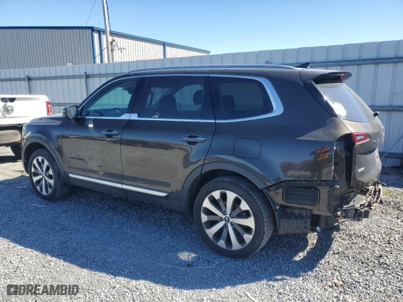 2020 Kia Telluride S with VIN 5XYP6DHC1LG070012, listed as a Copart auction lot 46183515 with 88,260 mi miles and Salvage Title. Bid and sale history available at carsss.com. Image 2.