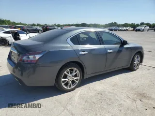 2012 Nissan Maxima SV with VIN 1N4AA5AP6CC860178, listed as a Copart auction lot 57083185 with 89,285 mi miles and Salvage title. Bid and sale history available at DreamBid. Image 3.