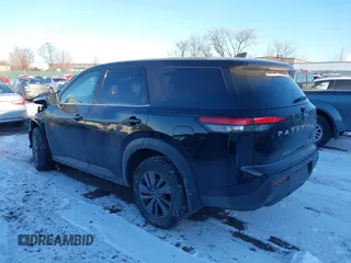 2024 Nissan Pathfinder S with VIN 5N1DR3AC1RC221213, listed as a IAAI auction lot 41213372 with 11,183 mi miles and . Bid and sale history available at DreamBid. Image 3.