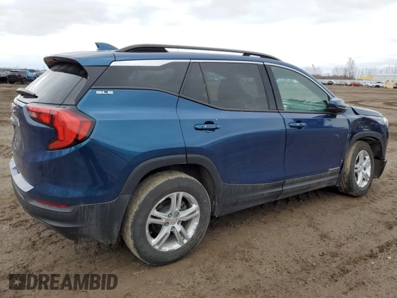 2019 GMC Terrain SLE z VIN 3GKALMEV4KL290986, wystawiony jako Copart lot #50313335 z przebiegiem 99 537 mil mil oraz Czysty tytuł • Clean title. Historia ofert i sprzedaży dostępna na DreamBid. Obrazek 3.