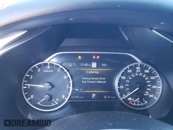 2020 Nissan Murano SL z VIN 5N1AZ2CS0LN128440, wystawiony jako Copart lot #46805115 z przebiegiem 52 188 mil mil oraz Szkoda całkowita • Salvage title. Historia ofert i sprzedaży dostępna na DreamBid. Obrazek 9.