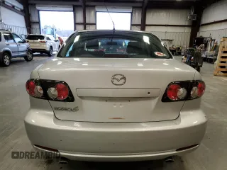 2008 Mazda 6 i Sport VE with VIN 1YVHP80C485M30341, listed as a Copart auction lot 49801025 with 160,433 mi miles and Salvage Title. Bid and sale history available at carsss.com. Image 6.