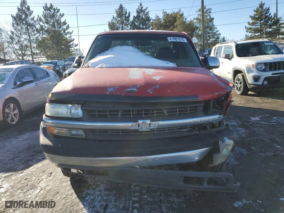 2000 Chevrolet Silverado 1500 LS with VIN 1GCEK19T6YZ271378, listed as a Copart auction lot 41887515 with 204,169 mi miles and Salvage Title. Bid and sale history available at carsss.com. Image 5.