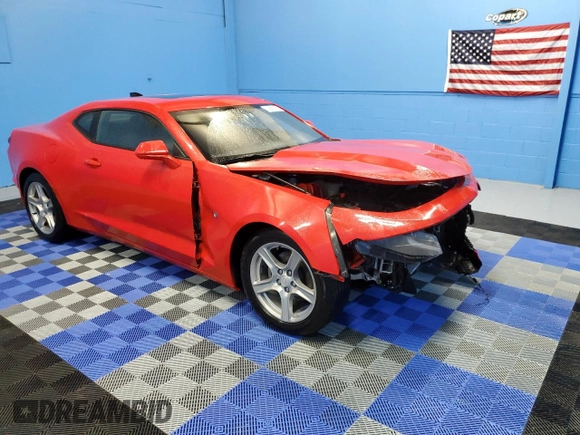 2023 Chevrolet Camaro 1LS with VIN 1G1FB1RX2P0136238, listed as a Copart auction lot 48154554 with 18,005 mi miles. Bid and sale history available at carsss.com. Image 4.