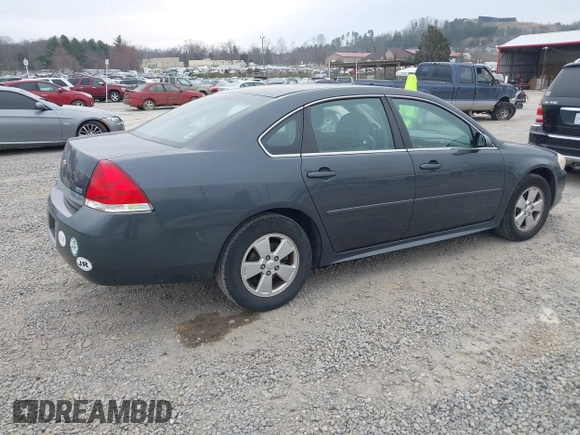 2011 Chevrolet Impala LS Fleet with VIN 2G1WF5EK0B1260950, listed as a IAAI auction lot 41762254 with 226,965 mi miles and . Bid and sale history available at DreamBid. Image 4.