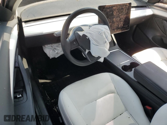 2022 Tesla Model 3 Performance with VIN 5YJ3E1EC1NF262416, listed as a Copart auction lot 54356025 with Not Provided miles and Salvage Title. Bid and sale history available at DreamBid. Image 8.