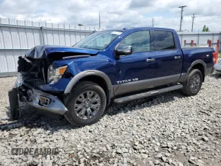 2018 Nissan Titan SV with VIN 1N6AA1E51JN506532, listed as a Copart auction lot 62223135 with 61,402 mi miles and Non repairable. Bid and sale history available at DreamBid. Image 1.