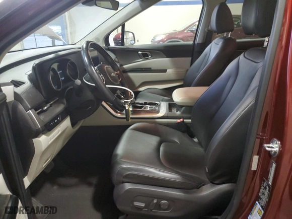 2022 Kia Carnival LXS with VIN KNDNB4H33N6123768, listed as a Copart auction lot 76234214 with 41,387 mi miles and Salvage Title. Bid and sale history available at carsss.com. Image 7.