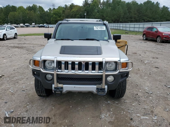 2008 Hummer H3 SUV with VIN 5GTEN13E188158924, listed as a Copart auction lot 74214904 with 184,491 mi miles and Clean Title. Bid and sale history available at carsss.com. Image 5.
