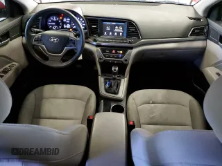 2017 Hyundai Elantra Limited with VIN 5NPD84LF3HH098067, listed as a Copart auction lot 55033125 with 100,691 mi miles and Clean Title. Bid and sale history available at DreamBid. Image 8.