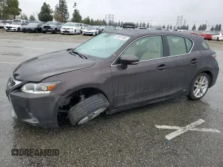 2016 Lexus CT 200h with VIN JTHKD5BH9G2254218, listed as a Copart auction lot 49181465 with 64,567 mi miles and Salvage Title. Bid and sale history available at carsss.com. Image 1.