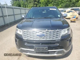 2018 Ford Explorer Platinum z VIN 1FM5K8HT7JGA51982, wystawiony jako Copart lot #57601575 z przebiegiem 126 400 mil mil oraz Szkoda całkowita • Salvage title. Historia ofert i sprzedaży dostępna na DreamBid. Obrazek 5.