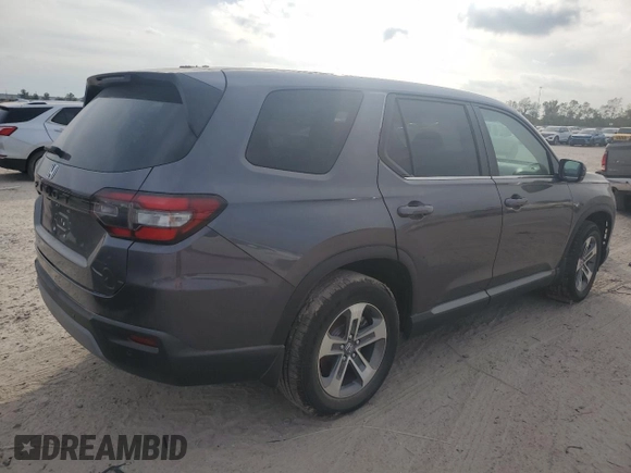 2024 Honda Pilot EX-L 8 Passenger with VIN 5FNYG1H40RB041111, listed as a Copart auction lot 80898344 with 12,715 mi miles and Non Repairable. Bid and sale history available at carsss.com. Image 3.