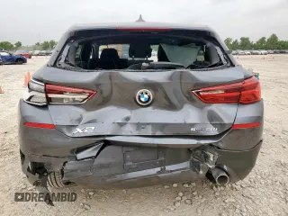 2018 BMW X2 sDrive28i with VIN WBXYJ3C38JEJ91570, listed as a Copart auction lot 57483525 with 40,790 mi miles and Salvage title. Bid and sale history available at DreamBid. Image 6.