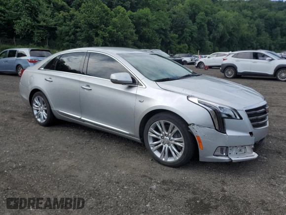 2019 Cadillac XTS Luxury with VIN 2G61M5S32K9124165, listed as a Copart auction lot 63555095 with 34,390 mi miles and Salvage title. Bid and sale history available at DreamBid. Image 4.