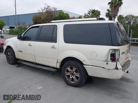 2007 Ford Expedition EL Limited with VIN 1FMFK19557LA45254, listed as a IAAI auction lot 42090464 with 214,144 mi miles. Bid and sale history available at carsss.com. Image 3.