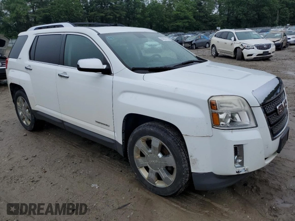 2011 GMC Terrain SLT-2 with VIN 2CTFLXE59B6313237, listed as a Copart auction lot 60635735 with 175,012 mi miles and Clean title. Bid and sale history available at DreamBid. Image 4.