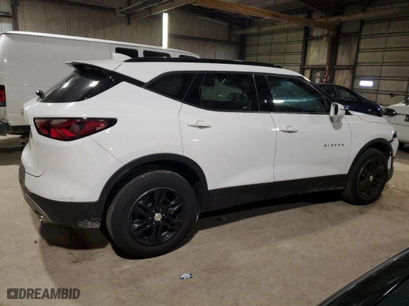 2020 Chevrolet Blazer LT with VIN 3GNKBCR45LS664079, listed as a Copart auction lot 80940264 with 62,784 mi miles and Salvage Title. Bid and sale history available at carsss.com. Image 3.