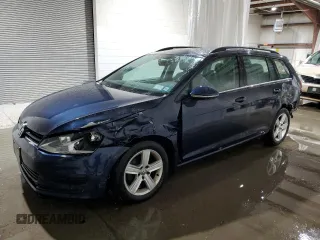 2015 Volkswagen Golf SportWagen TDI S with VIN 3VWFA7AU7FM514206, listed as a Copart auction lot 41971425 with 64,282 mi miles and Salvage Title. Bid and sale history available at carsss.com. Image 1.