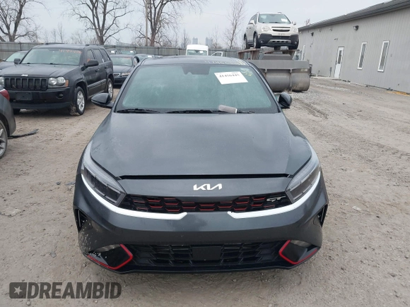2023 Kia Forte GT with VIN 3KPF44AC5PE681756, listed as a IAAI auction lot 41456445 with 24,843 mi miles and . Bid and sale history available at carsss.com. Image 12.