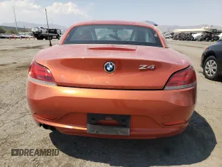 2014 BMW Z4 sDrive28i with VIN WBALL5C50EJ105435, listed as a Copart auction lot 63143824 with 0 mi miles and Salvage Title. Bid and sale history available at carsss.com. Image 6.