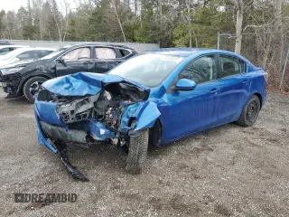2012 Mazda 3 i Sport with VIN JM1BL1UF0C1597315, listed as a Copart auction lot 50304985 with 323,403 mi miles and Salvage Title. Bid and sale history available at DreamBid. Image 1.