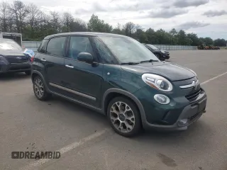 2014 FIAT 500L Trekking with VIN ZFBCFADHXEZ007335, listed as a Copart auction lot 65369515 with 150,538 mi miles and Salvage title. Bid and sale history available at DreamBid. Image 4.
