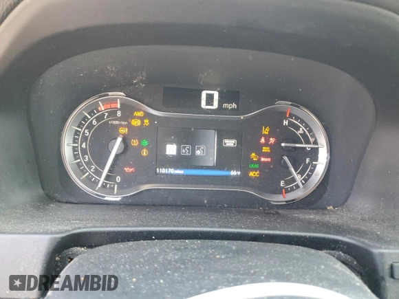 2020 Honda Ridgeline Sport with VIN 5FPYK3F16LB019969, listed as a Copart auction lot 52697765 with 110,170 mi miles and Salvage title. Bid and sale history available at DreamBid. Image 9.