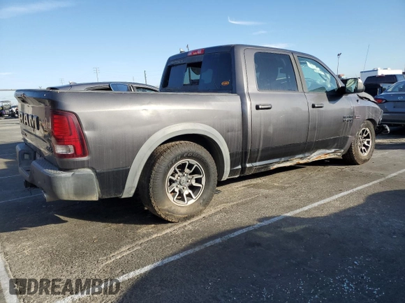 2016 Ram 1500 Rebel z VIN 1C6RR7YT6GS211830, wystawiony jako Copart lot #54072485 z przebiegiem 56 512 mil mil oraz Szkody całkowita. Historia ofert i sprzedaży dostępna na DreamBid. Obrazek 3.