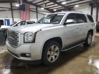 2015 GMC Yukon SLT with VIN 1GKS2BKC5FR615853, listed as a Copart auction lot 56153235 with 200,023 mi miles and Clean Title. Bid and sale history available at DreamBid. Image 1.