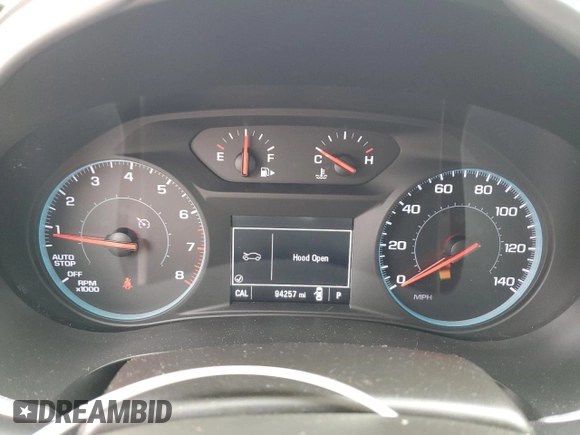 2017 Chevrolet Malibu LS with VIN 1G1ZB5ST3HF151826, listed as a Copart auction lot 51541415 with 94,257 mi miles and Salvage Title. Bid and sale history available at DreamBid. Image 9.