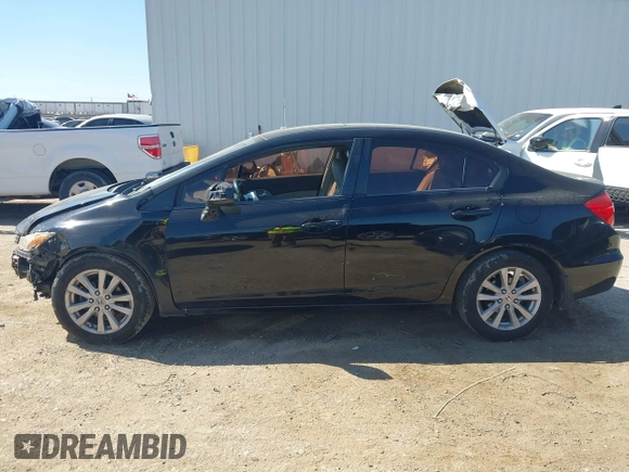2012 Honda Civic EX-L with VIN 19XFB2F97CE028900, listed as a IAAI auction lot 41651336 with 174,338 mi miles and . Bid and sale history available at DreamBid. Image 14.