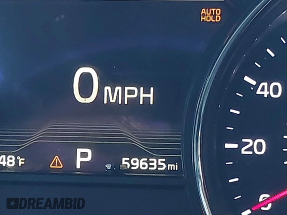 2020 Kia Sedona EX with VIN KNDMC5C19L6617750, listed as a IAAI auction lot 41772439 with 59,635 mi miles. Bid and sale history available at carsss.com. Image 7.