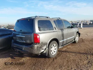 2004 Infiniti QX56 with VIN 5N3AA08C34N803588, listed as a IAAI auction lot 41546043 with 190,599 mi miles. Bid and sale history available at carsss.com. Image 4.