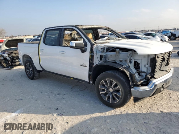 2023 Chevrolet Silverado 1500 LT with VIN 2GCPACED0P1130755, listed as a Copart auction lot 44508825 with Not Provided miles and Salvage Title. Bid and sale history available at DreamBid. Image 4.