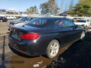 2019 BMW 4 Series 430i xDrive with VIN WBA4Z3C58KEF31811, listed as a Copart auction lot 50414074 with 55,807 mi miles and Salvage title. Bid and sale history available at DreamBid. Image 3.
