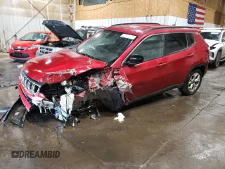 2025 Jeep Compass Latitude с VIN 3C4NJDBN6ST537089, выставлен на аукционе Copart как лот 66408035 с пробегом 2 595 миль миль и На запчасти • Non repairable. История ставок и продаж доступна на DreamBid. Изображение 1.