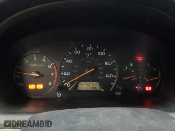 2000 Honda Accord LX z VIN 1HGCG5643YA059339, wystawiony jako Copart lot #42153695 z przebiegiem 169 380 mil mil oraz Szkoda całkowita • Salvage title. Historia ofert i sprzedaży dostępna na DreamBid. Obrazek 9.