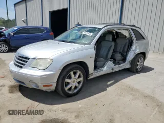 2008 Chrysler Pacifica Touring with VIN 2A8GM68X18R612094, listed as a Copart auction lot 55581675 with 183,707 mi miles and Salvage title. Bid and sale history available at DreamBid. Image 1.