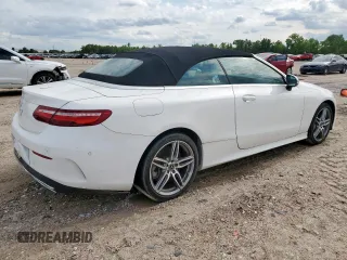 2018 Mercedes-Benz E 400 z VIN WDD1K6FB5JF047930, wystawiony jako Copart lot #58752805 z przebiegiem 31 156 mil mil oraz Czysty tytuł • Clean title. Historia ofert i sprzedaży dostępna na DreamBid. Obrazek 3.