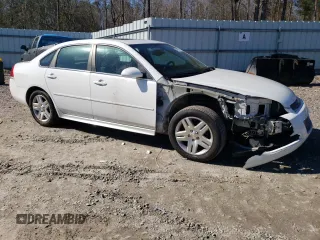 2014 Chevrolet Impala LT with VIN 2G1WB5E36E1172297, listed as a Copart auction lot 48698185 with 167,264 mi miles and Salvage Title. Bid and sale history available at DreamBid. Image 4.