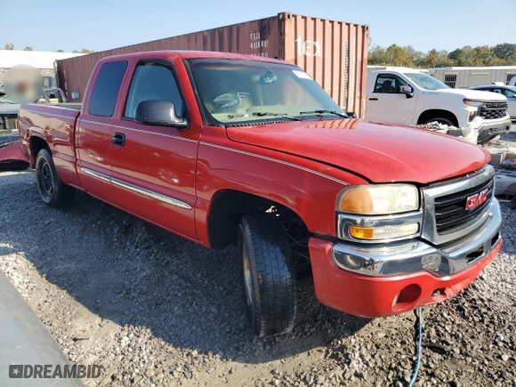 2003 GMC Sierra 1500 SLE with VIN 2GTEC19TX31369134, listed as a Copart auction lot 71197964 with 0 mi miles and Salvage Title. Bid and sale history available at carsss.com. Image 4.
