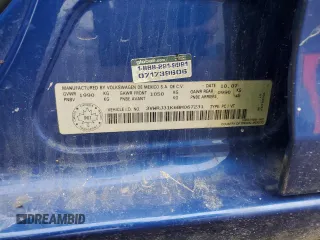2008 Volkswagen Jetta z VIN 3VWRJ31K68M067231, wystawiony jako Copart lot #53196704 z przebiegiem 161 525 mil mil oraz Szkoda całkowita • Salvage title. Historia ofert i sprzedaży dostępna na DreamBid. Obrazek 12.