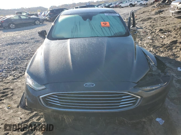 2020 Ford Fusion SE with VIN 3FA6P0HDXLR147336, listed as a Copart auction lot 79800464 with Not Provided miles and Salvage Title. Bid and sale history available at carsss.com. Image 5.