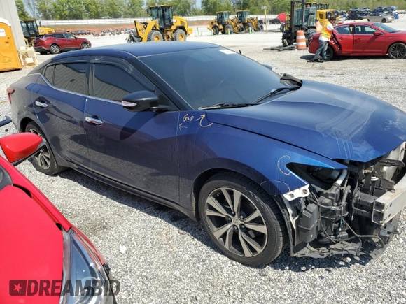 2017 Nissan Maxima SV with VIN 1N4AA6APXHC453803, listed as a Copart auction lot 52447455 with 132,270 mi miles and Salvage title. Bid and sale history available at DreamBid. Image 4.