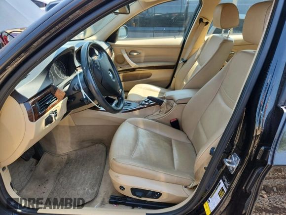 2011 BMW 3 Series 328i with VIN WBAPH5C5XBF093456, listed as a Copart auction lot 63053125 with Not provided miles and Salvage title. Bid and sale history available at DreamBid. Image 7.