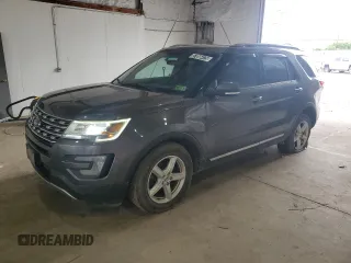 2017 Ford Explorer XLT with VIN 1FM5K8D83HGB61505, listed as a Copart auction lot 57856475 with 139,378 mi miles and Clean title. Bid and sale history available at DreamBid. Image 1.