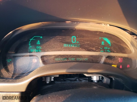 2005 Cadillac DeVille with VIN 1G6KD54Y45U165109, listed as a Copart auction lot 84695674 with 92,569 mi miles and Salvage Title. Bid and sale history available at carsss.com. Image 9.